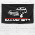 Camaro 3QTR 1969 3x5 ft Flag Garage Wall Decor Birthday Gift Banner