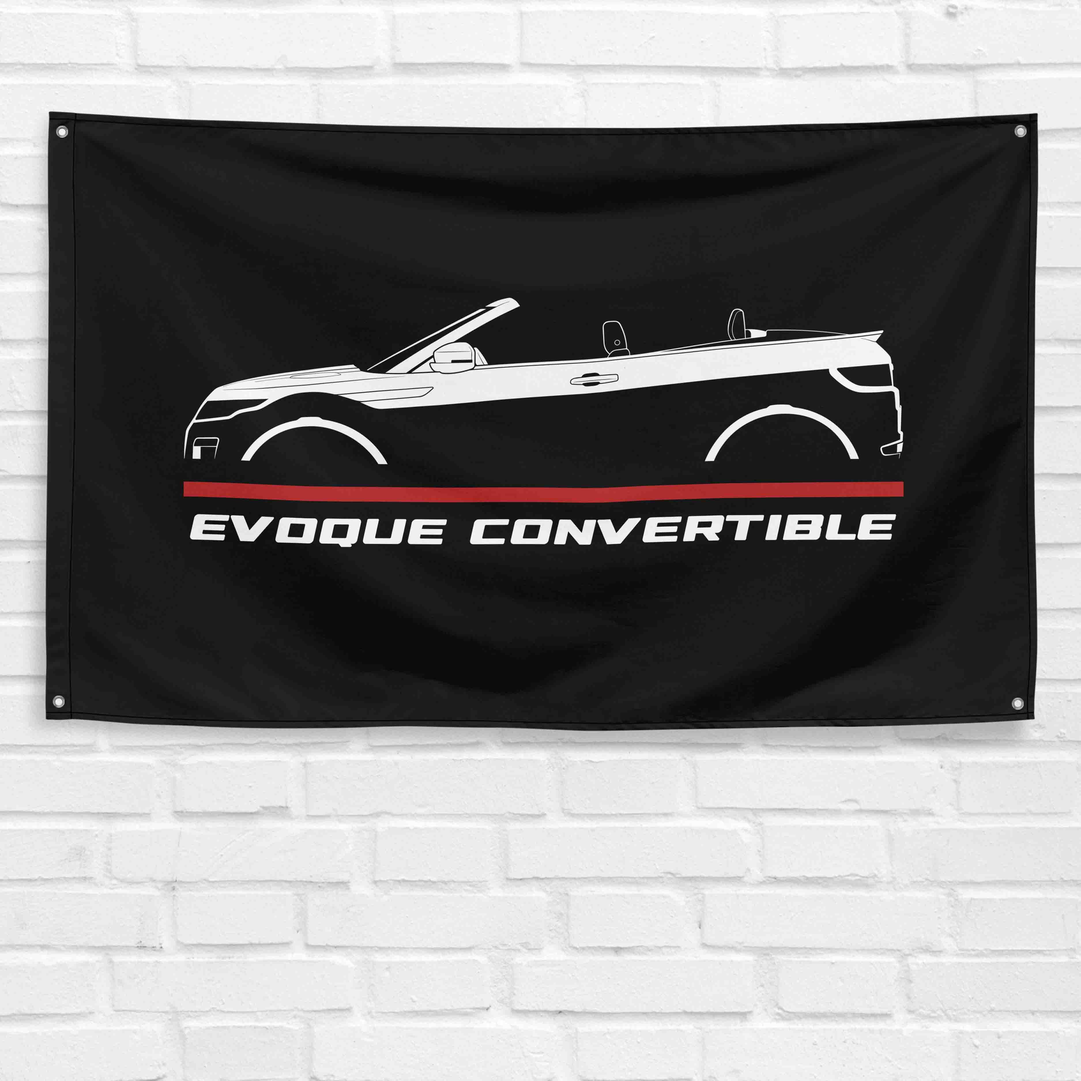 Evoque Convertible 2017-2018 3x5 ft Flag Garage Wall Decor Birthday Gift Banner
