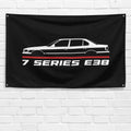 7 Series E38 1994-2001 3x5 ft Flag Garage Wall Decor Birthday Gift Banner