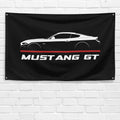 Mustang GT 2014-2022 3x5 ft Flag Garage Wall Decor Birthday Gift Banner