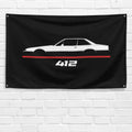 412 3x5 ft Flag Garage Wall Decor Birthday Gift Banner