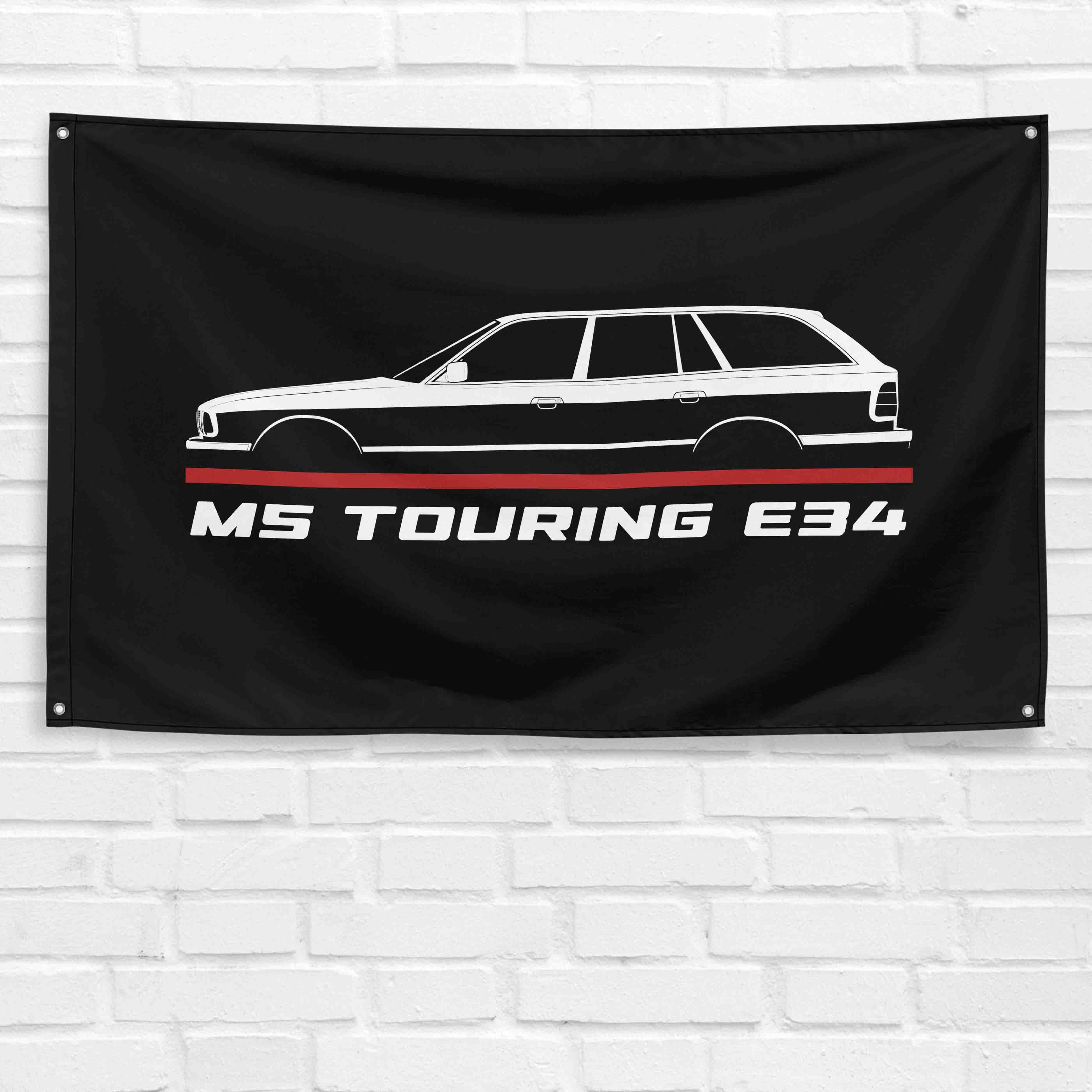 M5 Touring E34 1992-1995 3x5 ft Flag Garage Wall Decor Birthday Gift Banner