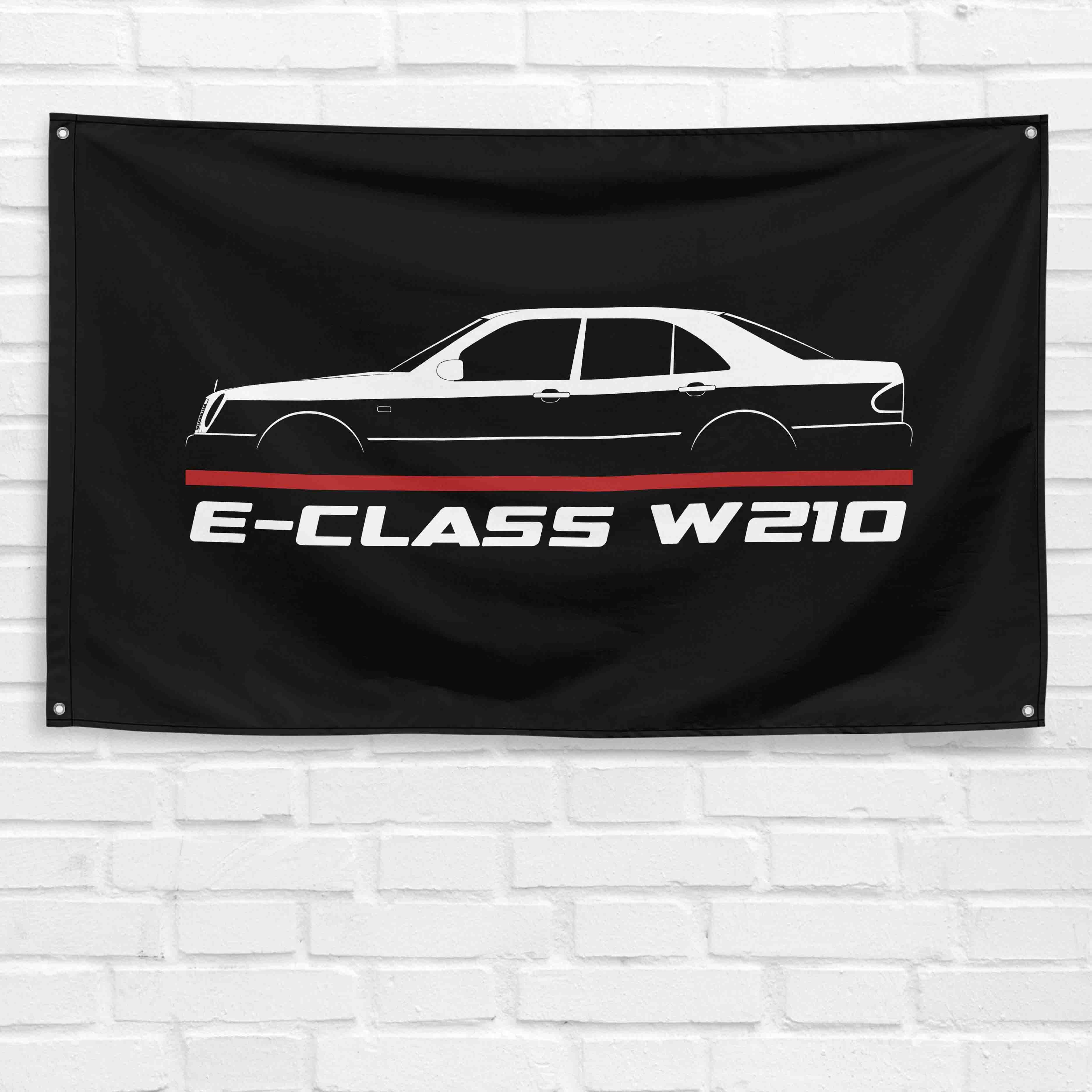 E-Class W210 1994-2003 3x5 ft Flag Garage Wall Decor Birthday Gift Banner