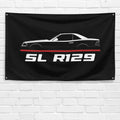 SL Hardtop R129 1989-2001 3x5 ft Flag Garage Wall Decor Birthday Gift Banner