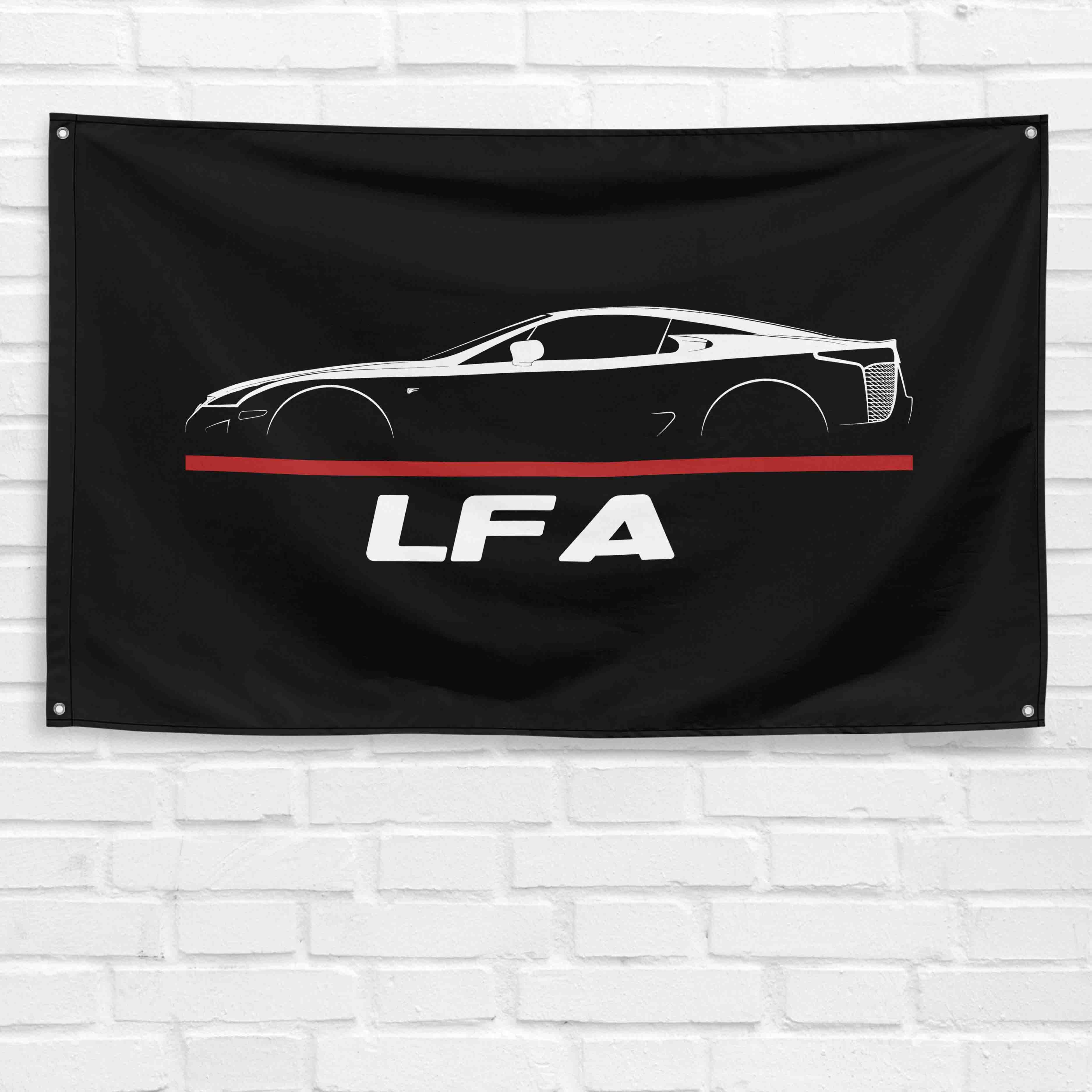 LFA 2010-2012 3x5 ft Flag Garage Wall Decor Birthday Gift Banner