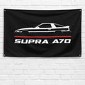 Supra A70 1986-1993 3x5 ft Flag Garage Wall Decor Birthday Gift Banner