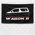 Wagon R 2017-2021 3x5 ft Flag Garage Wall Decor Birthday Gift Banner