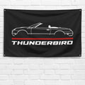 Thunderbird T-Bird 2002-05 3x5 ft Flag Garage Wall Decor Birthday Gift Banner
