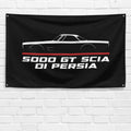 5000 GT Scia di Persia 1959 3x5 ft Flag Garage Wall Decor Birthday Gift Banner