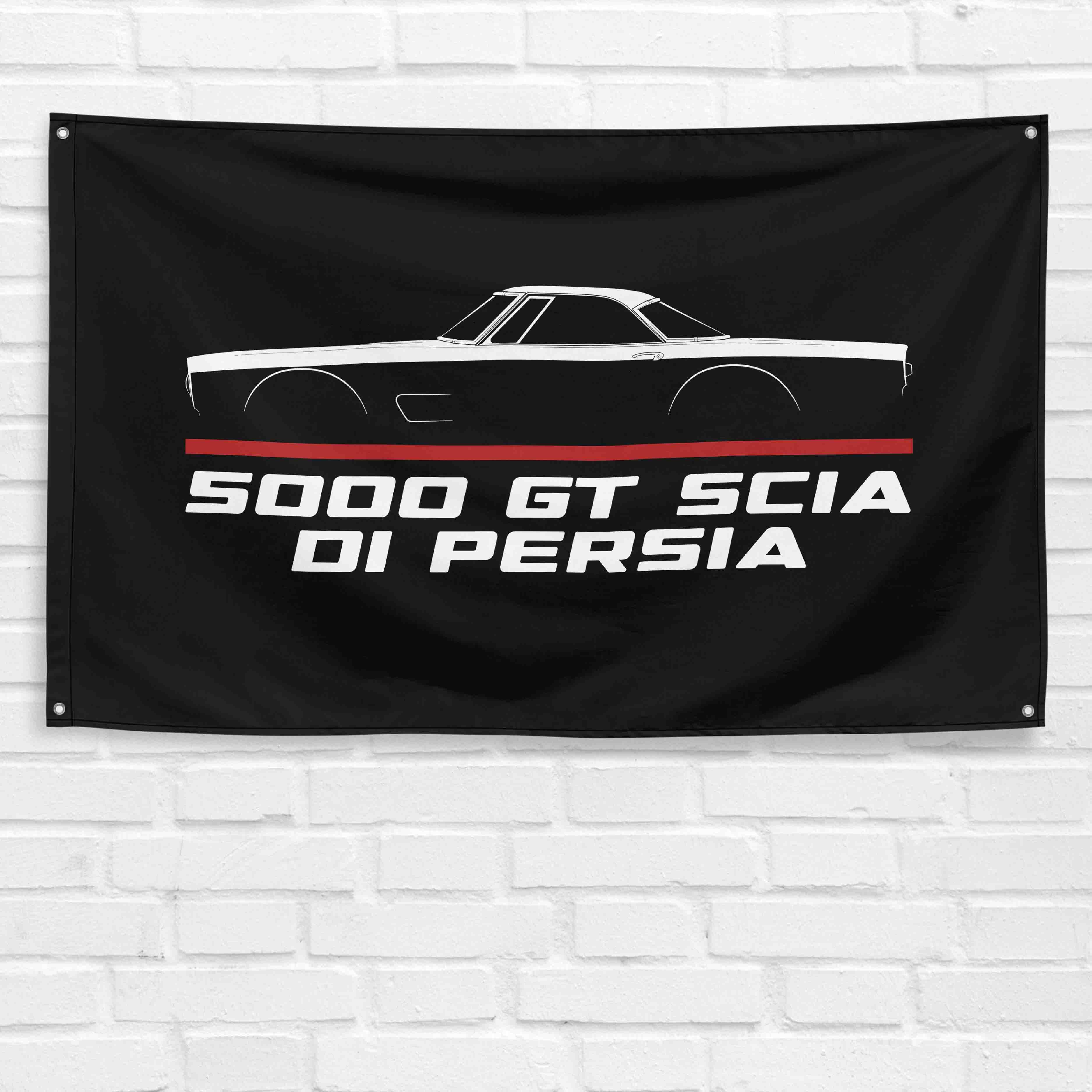 5000 GT Scia di Persia 1959 3x5 ft Flag Garage Wall Decor Birthday Gift Banner