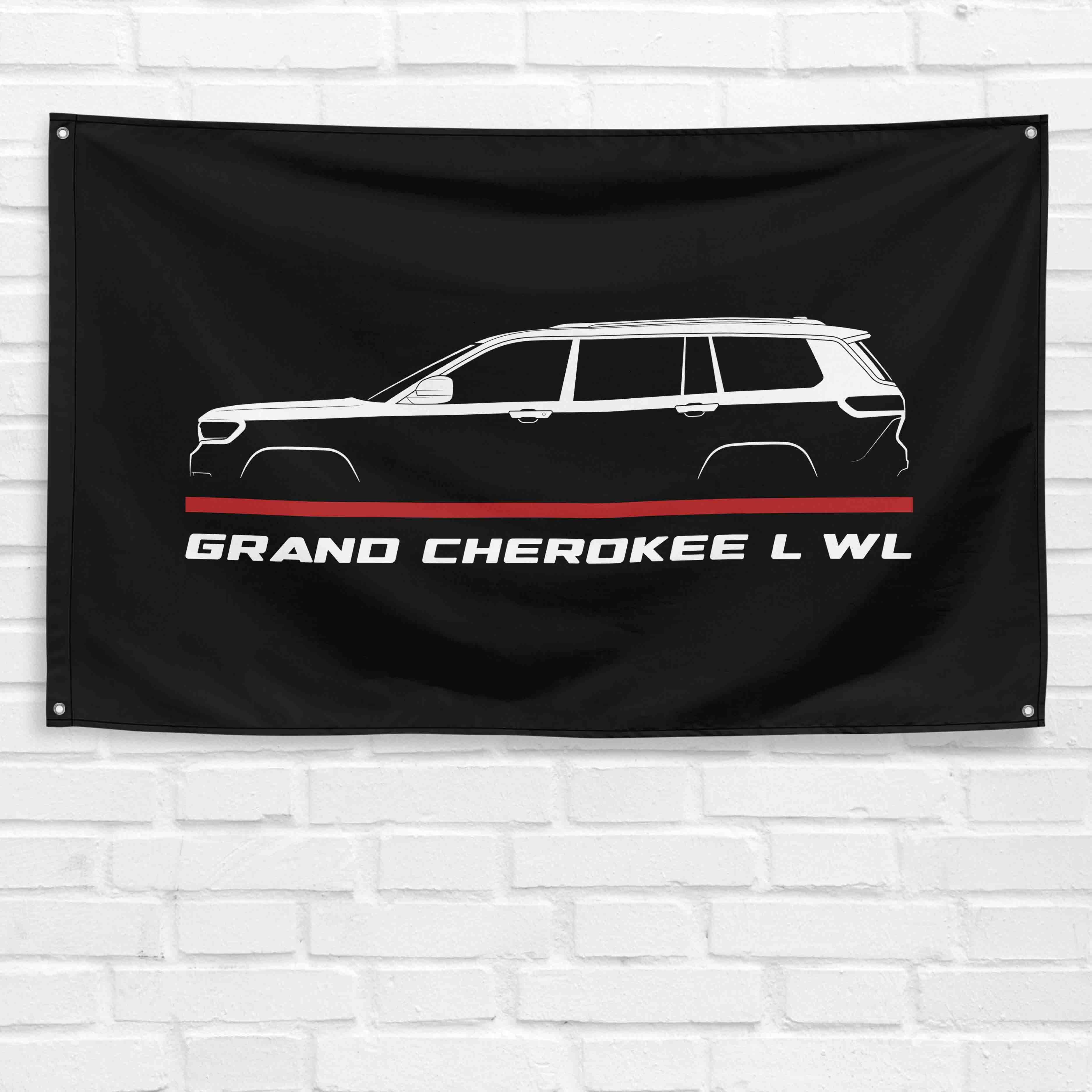 Grand Cherokee L WL 2021-2022 3x5 ft Flag Garage Wall Decor Birthday Gift Banner