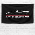 MX-5 Miata ND 2015-2020 3x5 ft Flag Garage Wall Decor Birthday Gift Banner