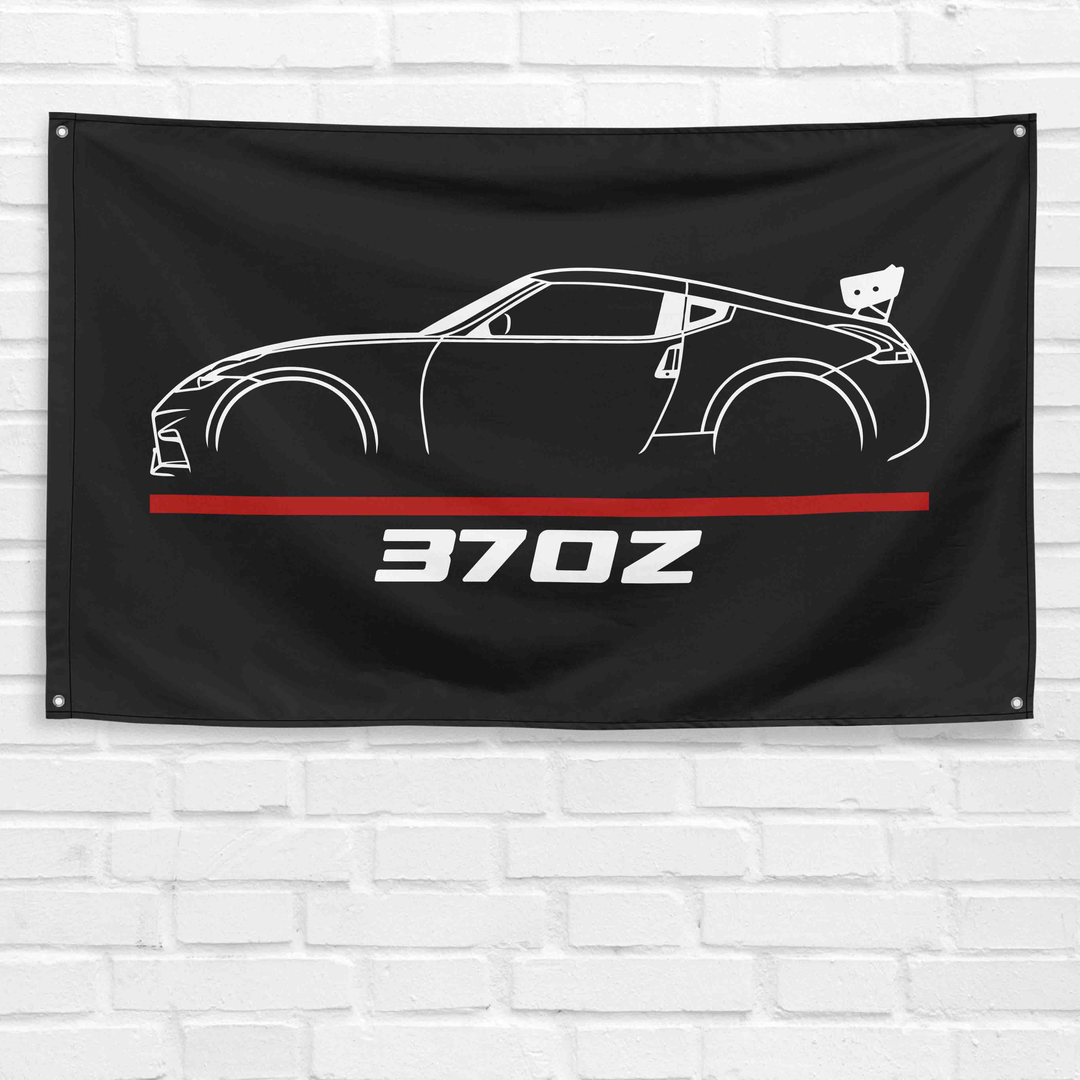 370Z 2017 Race Wing 3x5 ft Flag Garage Wall Decor Birthday Gift Banner