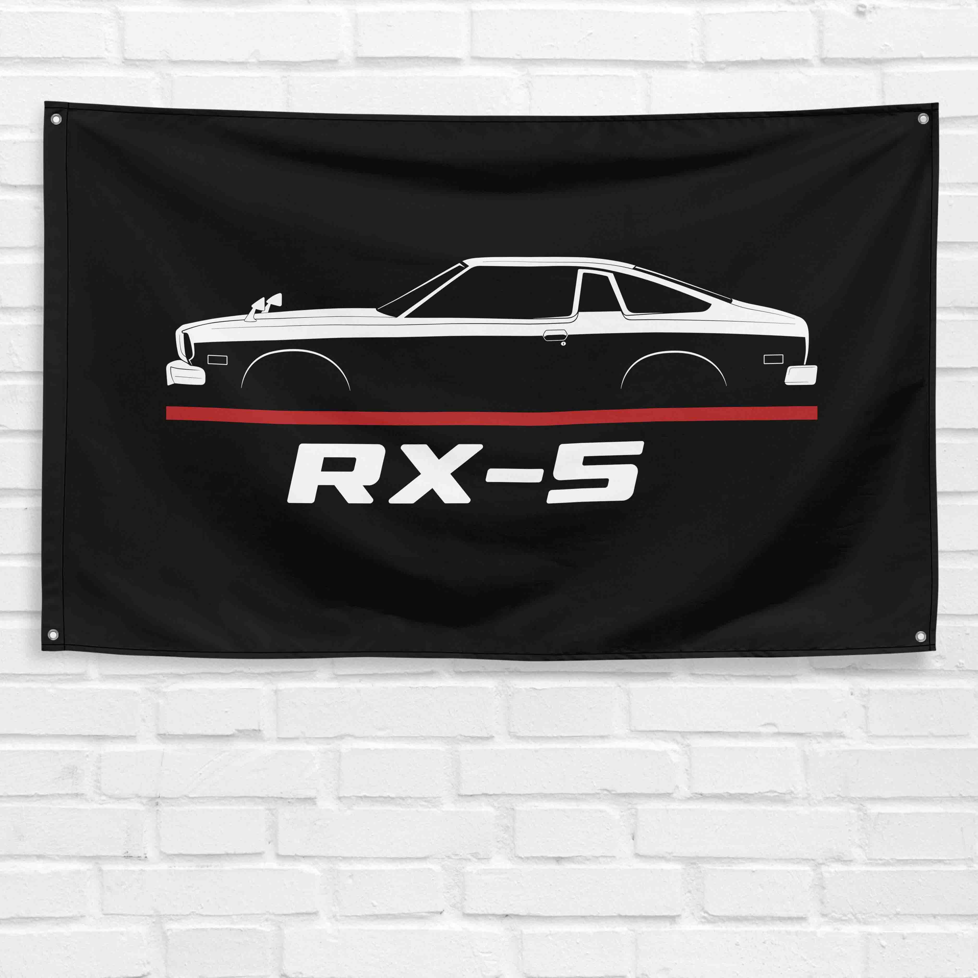 RX-5 1976-1980 3x5 ft Flag Garage Wall Decor Birthday Gift Banner