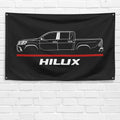 Hilux 2019 Truck 3x5 ft Flag Garage Wall Decor Birthday Gift Banner