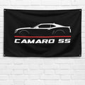 Camaro SS 2010-2013 3x5 ft Flag Garage Wall Decor Birthday Gift Banner