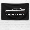 Quattro 1980-1991 3x5 ft Flag Garage Wall Decor Birthday Gift Banner