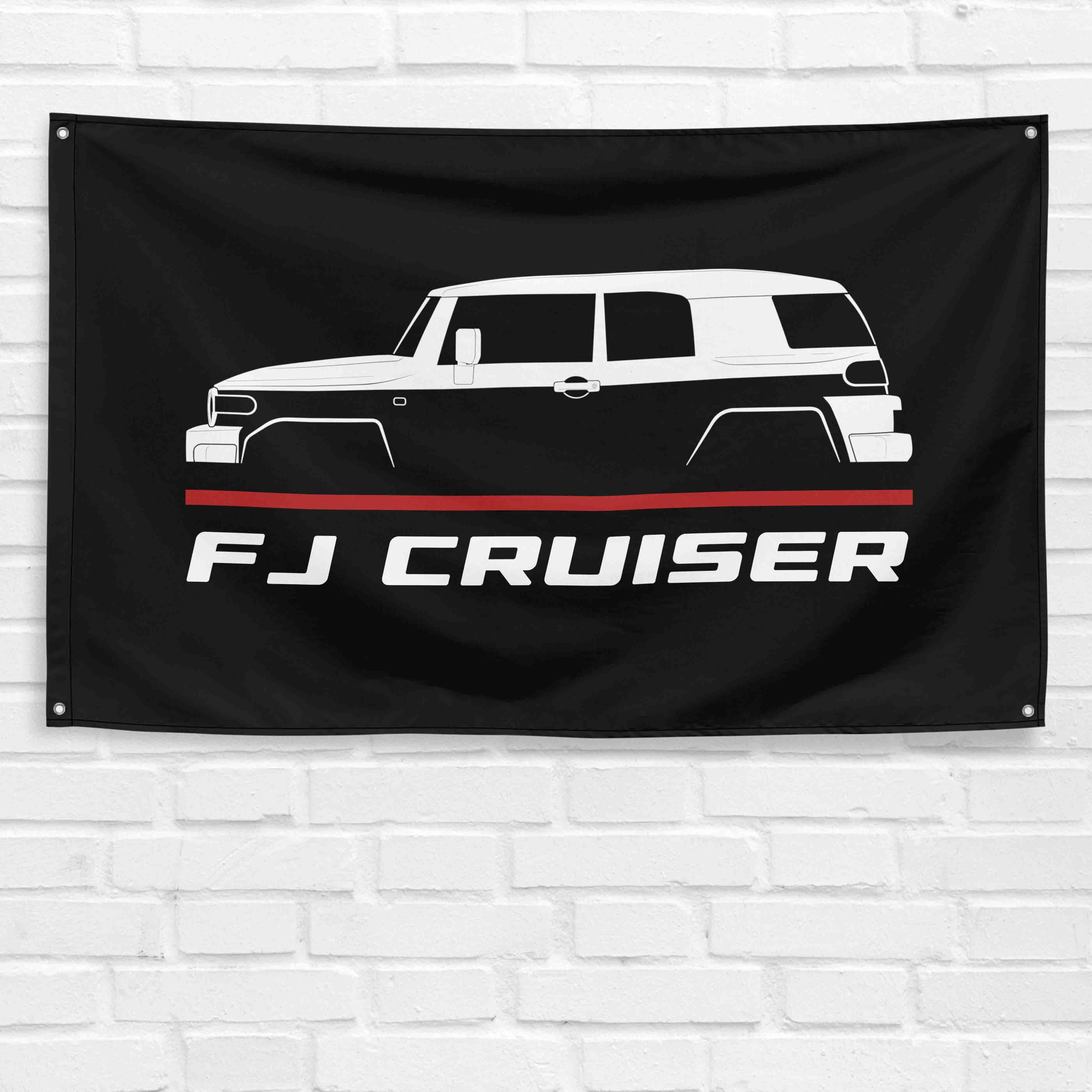 FJ Cruiser 2006-2023 3x5 ft Flag Garage Wall Decor Birthday Gift Banner
