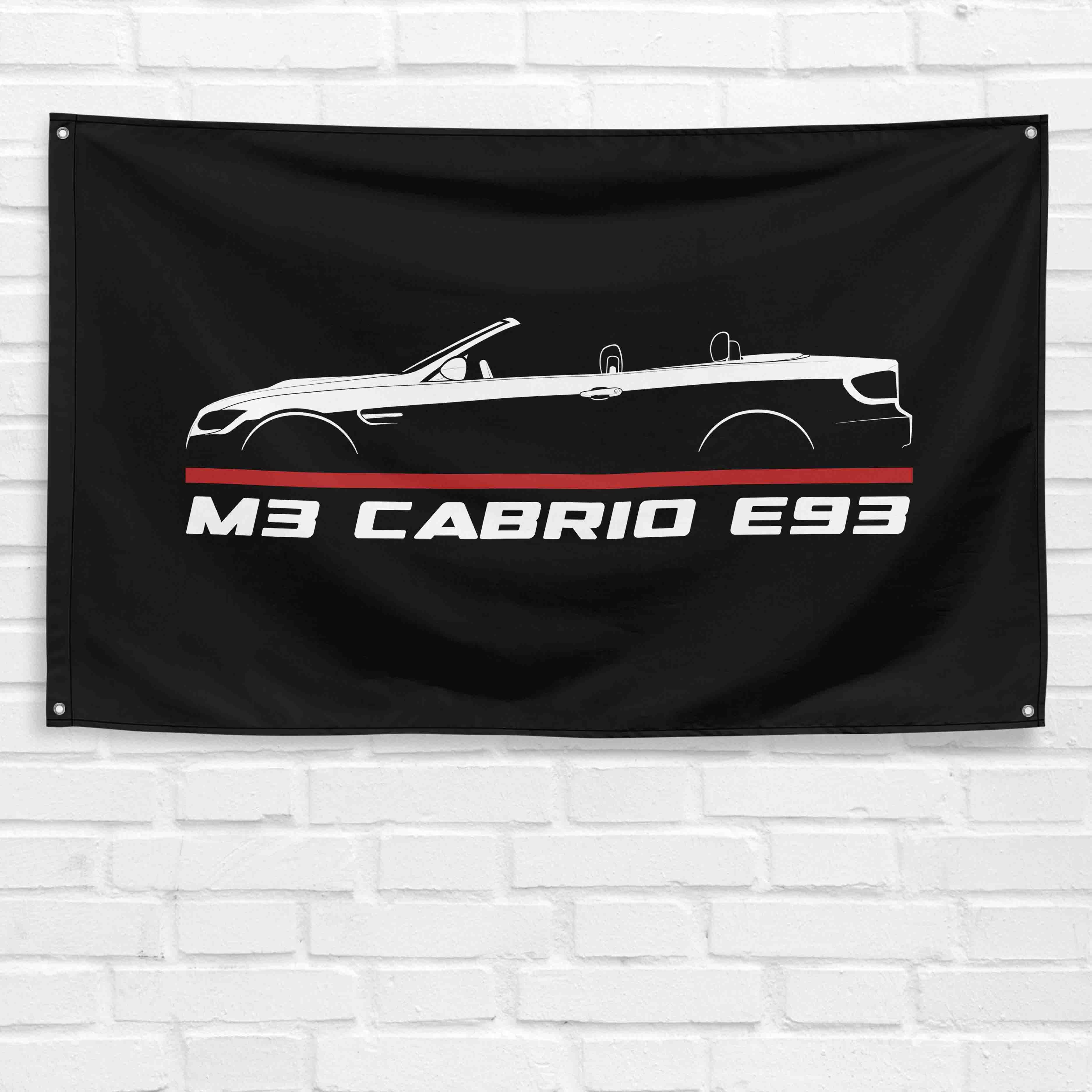 M3 Cabrio E93 2008-2013 3x5 ft Flag Garage Wall Decor Birthday Gift Banner