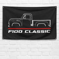 F100 Classic Truck 1953 3x5 ft Flag Garage Wall Decor Birthday Gift Banner