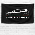 Fiesta ST Mk VII 2018-2022 3x5 ft Flag Garage Wall Decor Birthday Gift Banner
