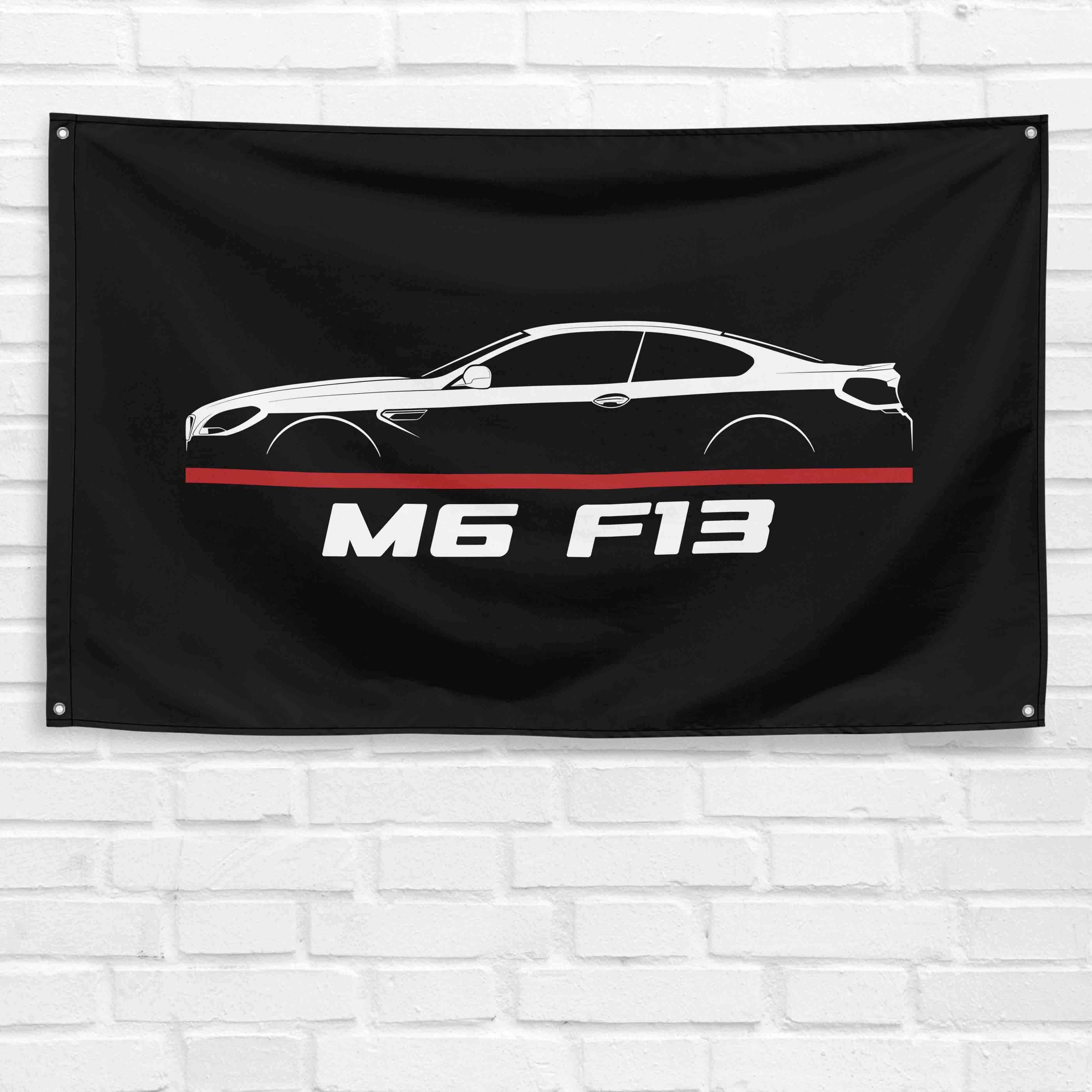 M6 F13 2012-2017 3x5 ft Flag Garage Wall Decor Birthday Gift Banner