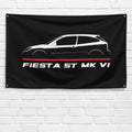 Fiesta ST Mk VI 2012-2018 3x5 ft Flag Garage Wall Decor Birthday Gift Banner