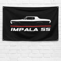 Impala SS 1968 3x5 ft Flag Garage Wall Decor Birthday Gift Banner
