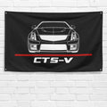 CTS-V 2014 3x5 ft Flag Garage Wall Decor Birthday Gift Banner