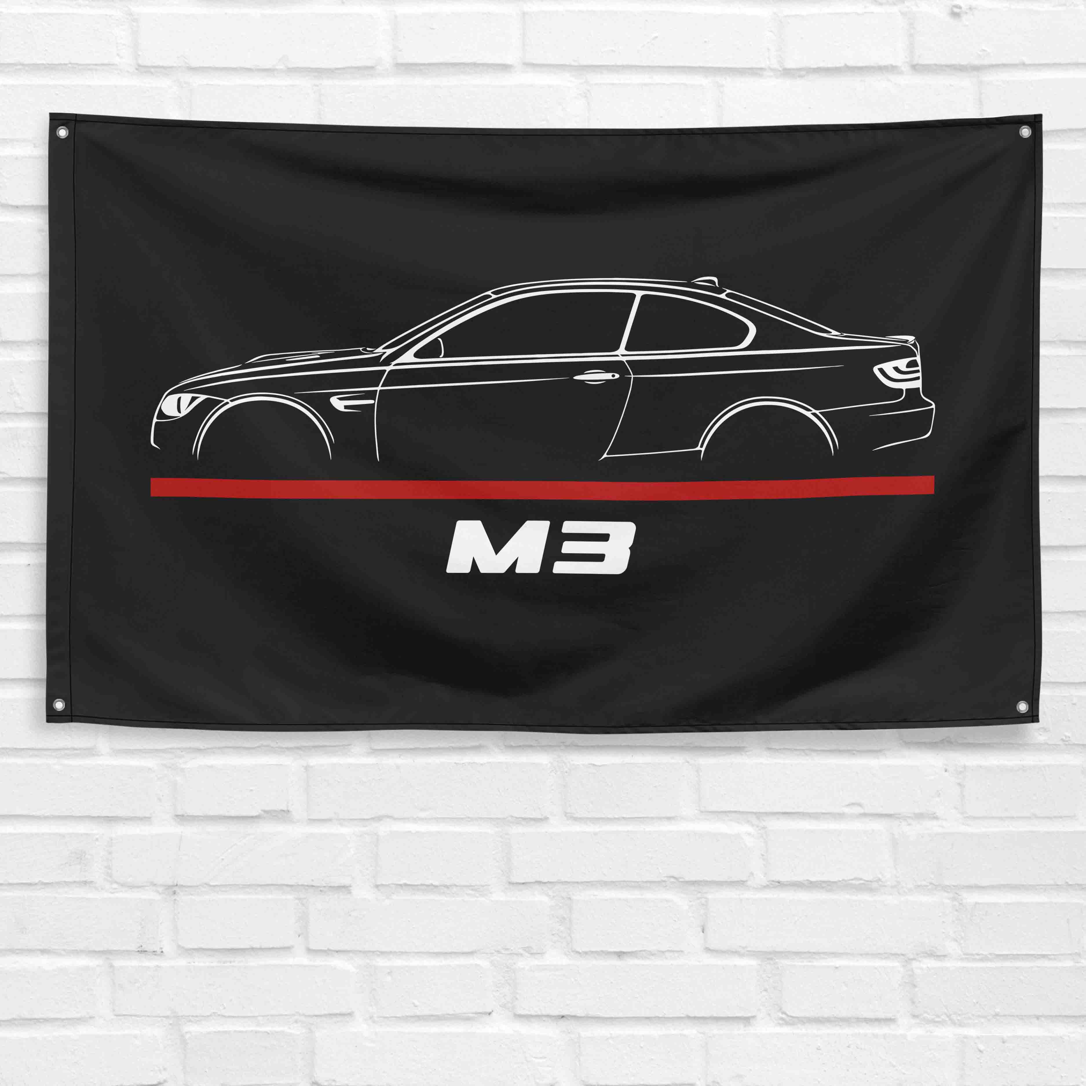 M3 3x5 ft Flag Garage Wall Decor Birthday Gift Banner