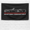 Mustang Convertible 1967 3x5 ft Flag Garage Wall Decor Birthday Gift Banner