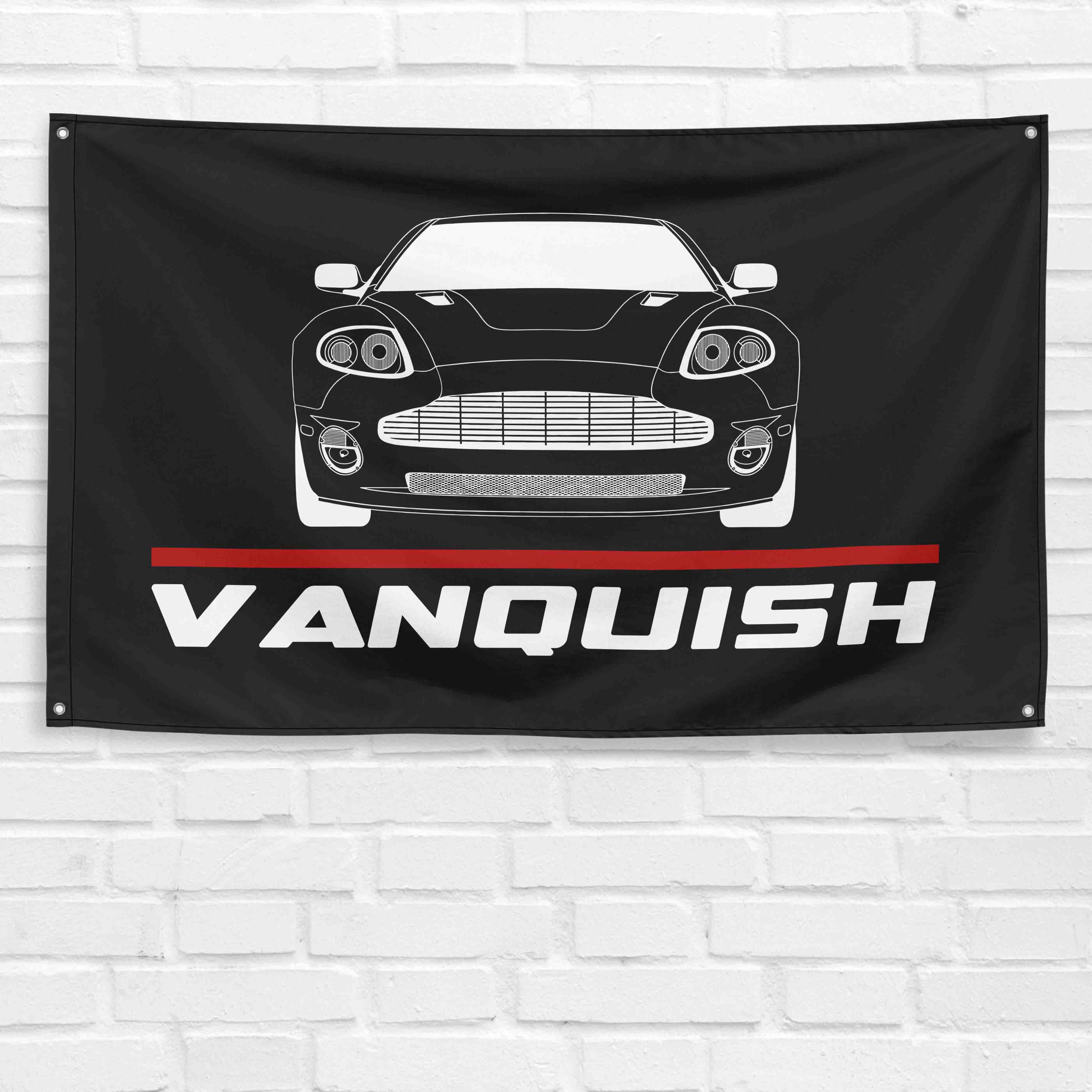 Vanquish 3x5 ft Flag Garage Wall Decor Birthday Gift Banner