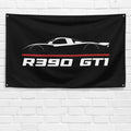 R390 GT1 1998 3x5 ft Flag Garage Wall Decor Birthday Gift Banner