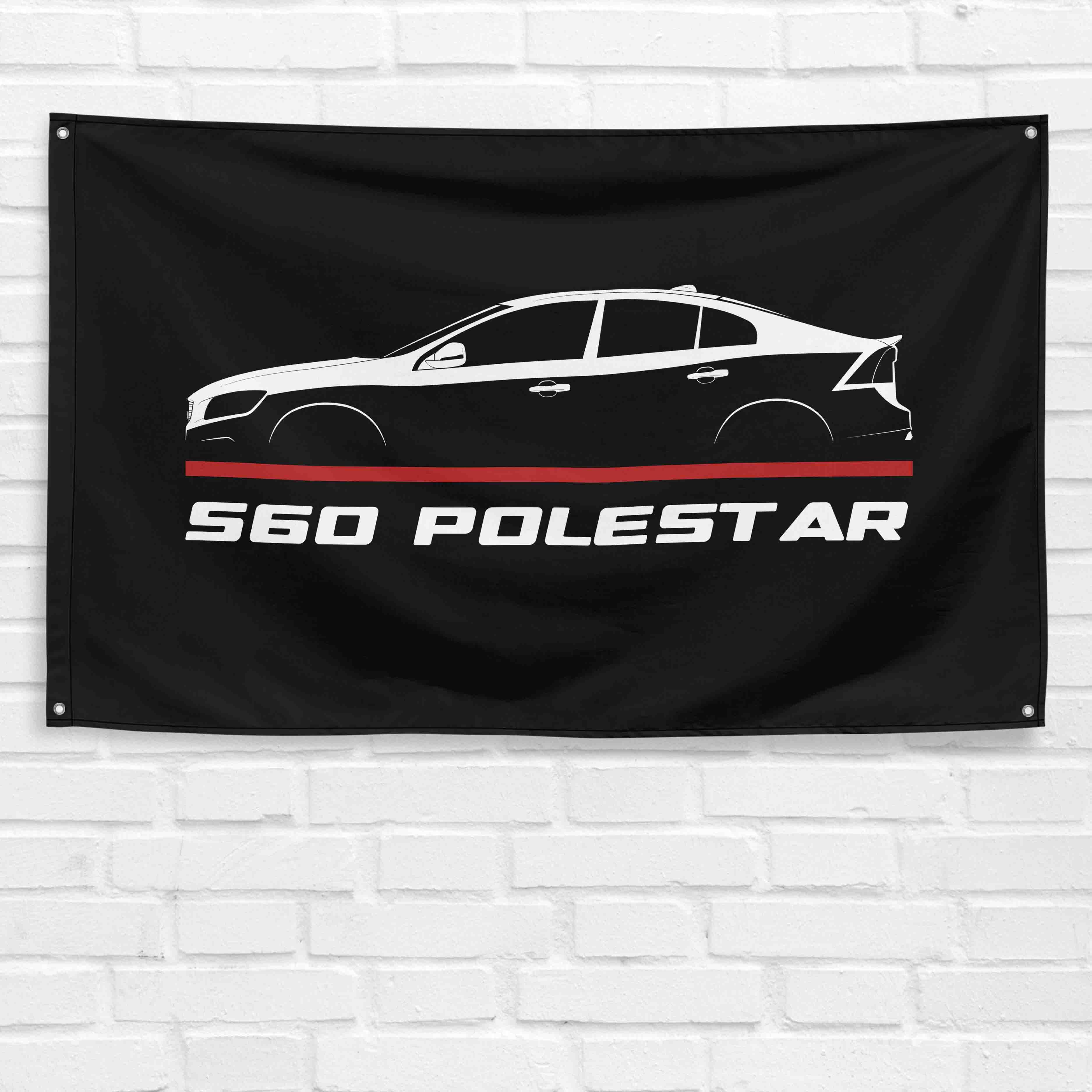 S60 2014-2018 3x5 ft Flag Garage Wall Decor Birthday Gift Banner