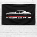 Falcon 351 GT XB 1973-1976 3x5 ft Flag Garage Wall Decor Birthday Gift Banner