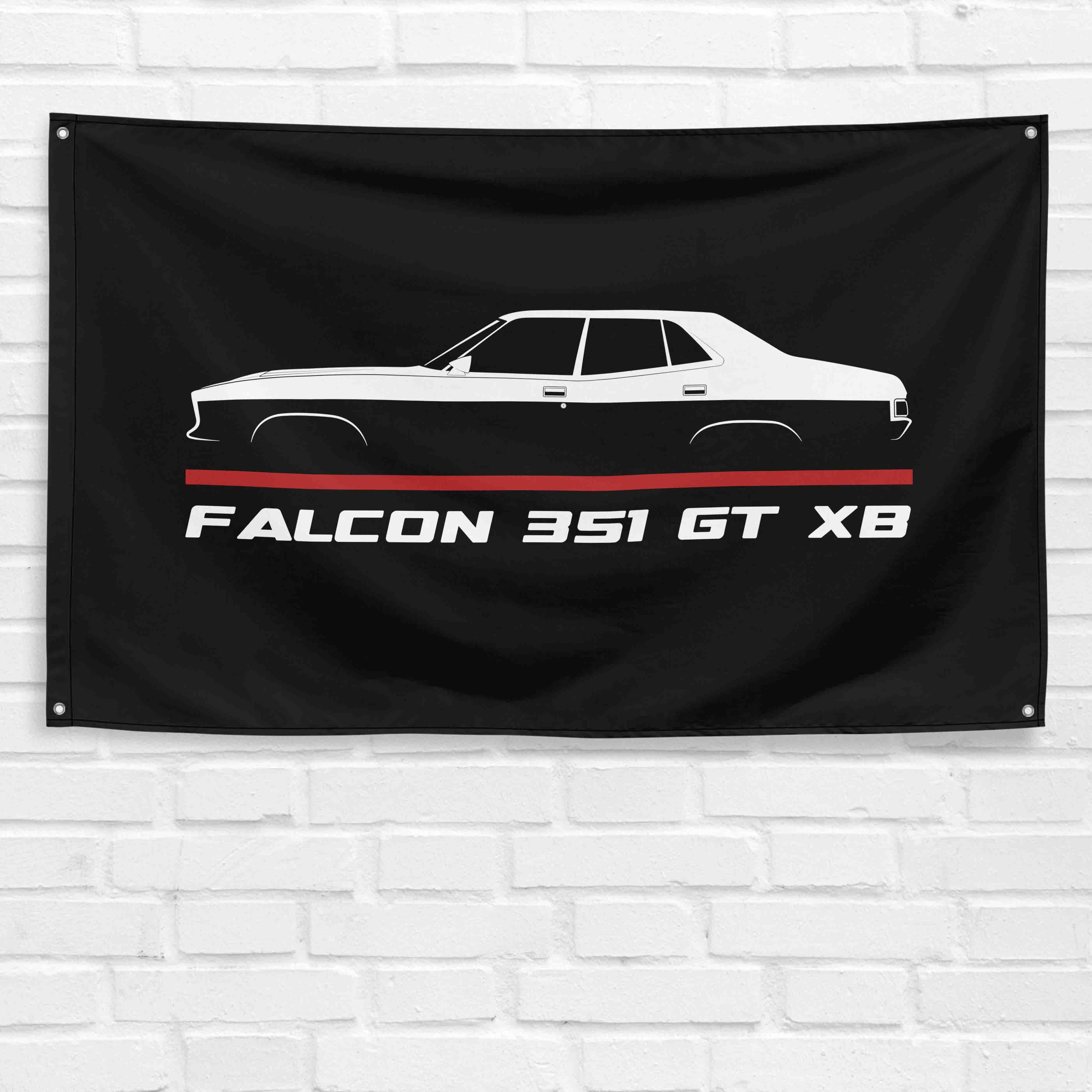 Falcon 351 GT XB 1973-1976 3x5 ft Flag Garage Wall Decor Birthday Gift Banner