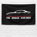 IS 350 XE30 2013-2020 3x5 ft Flag Garage Wall Decor Birthday Gift Banner