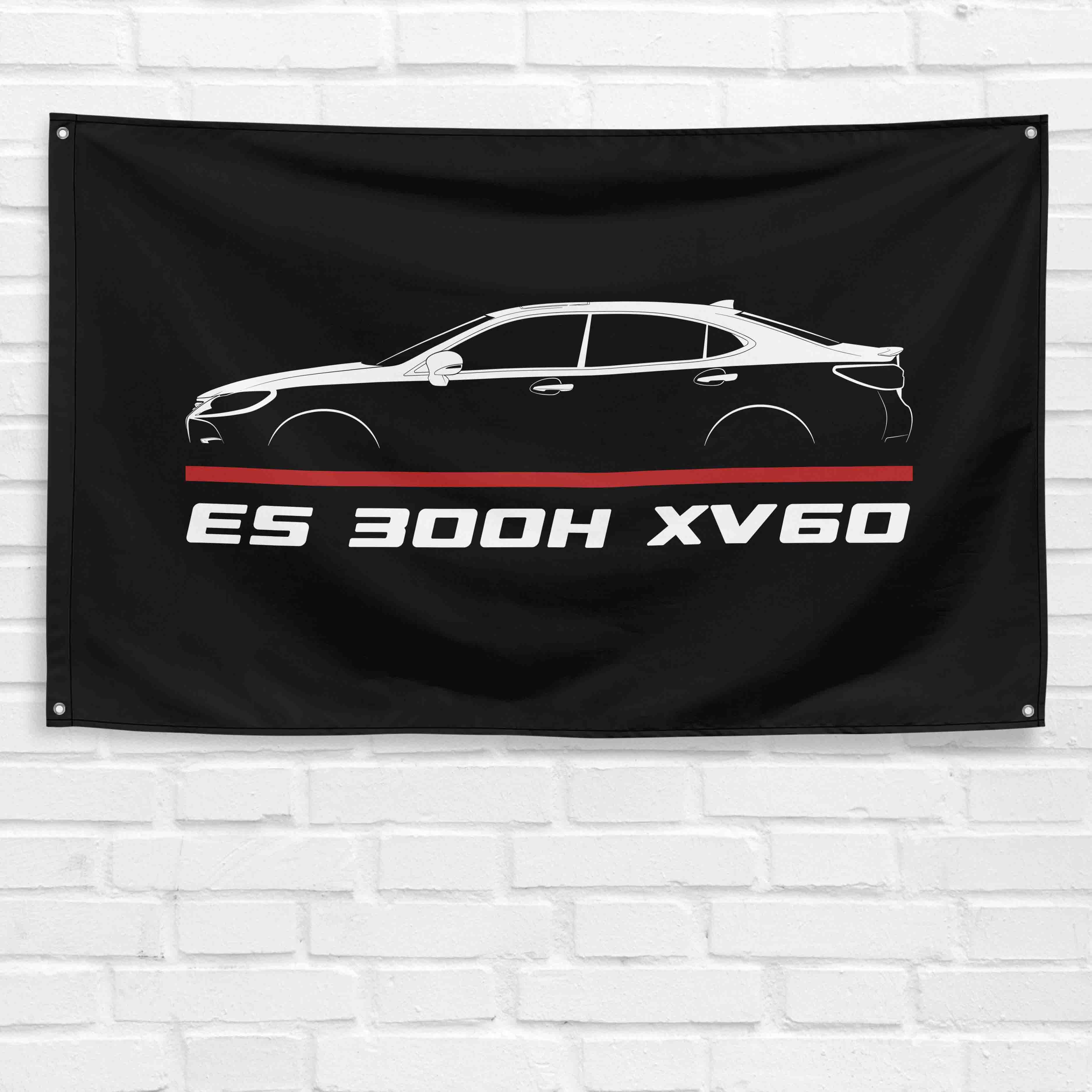 ES 300h XV60 2013-2018 3x5 ft Flag Garage Wall Decor Birthday Gift Banner