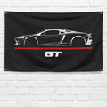 GT 3x5 ft Flag Garage Wall Decor Birthday Gift Banner
