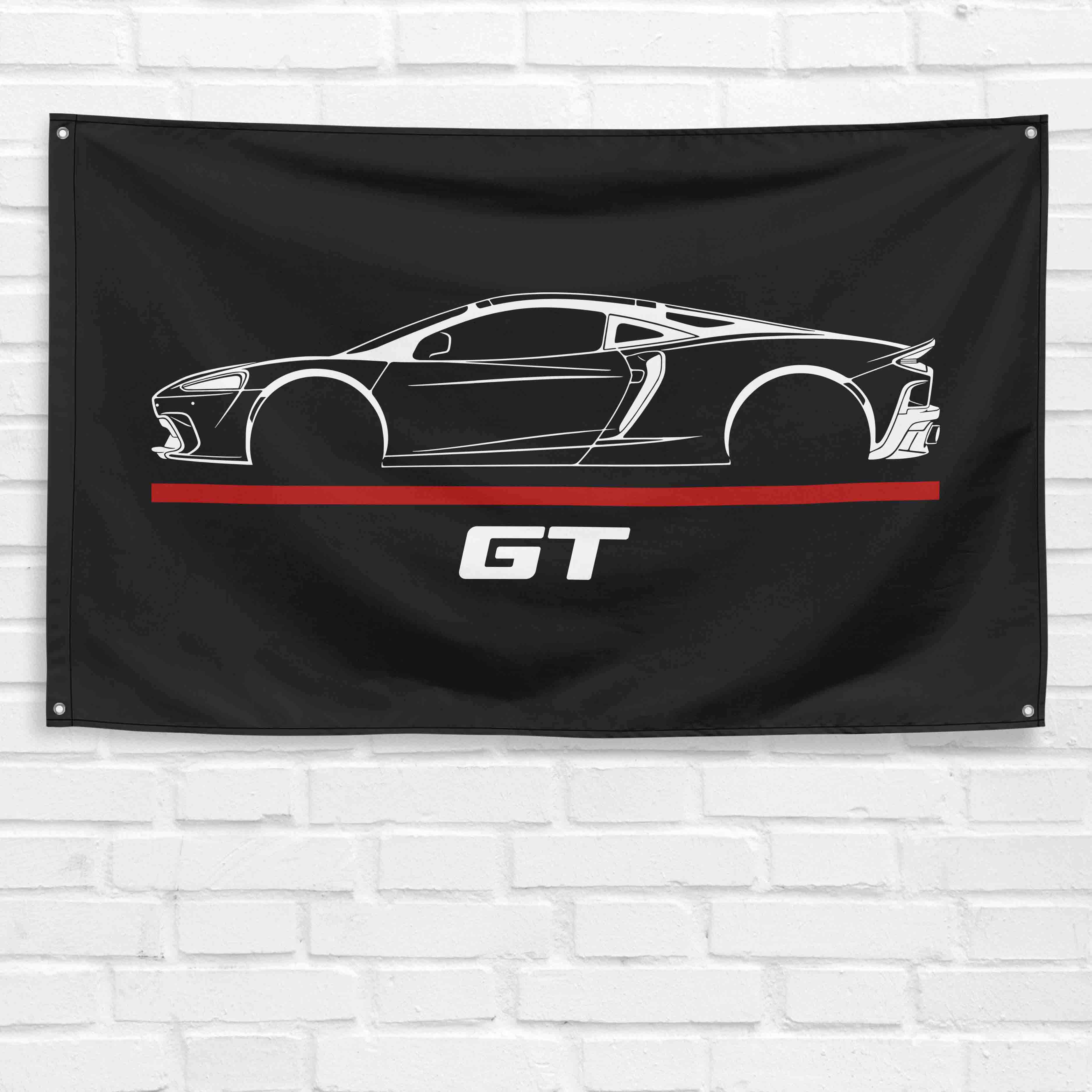 GT 3x5 ft Flag Garage Wall Decor Birthday Gift Banner