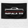 Impala SS 1964 3x5 ft Flag Garage Wall Decor Birthday Gift Banner