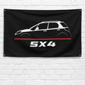 SX4 2013-2021 3x5 ft Flag Garage Wall Decor Birthday Gift Banner