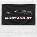 Mustang GT 2012 3x5 ft Flag Garage Wall Decor Birthday Gift Banner