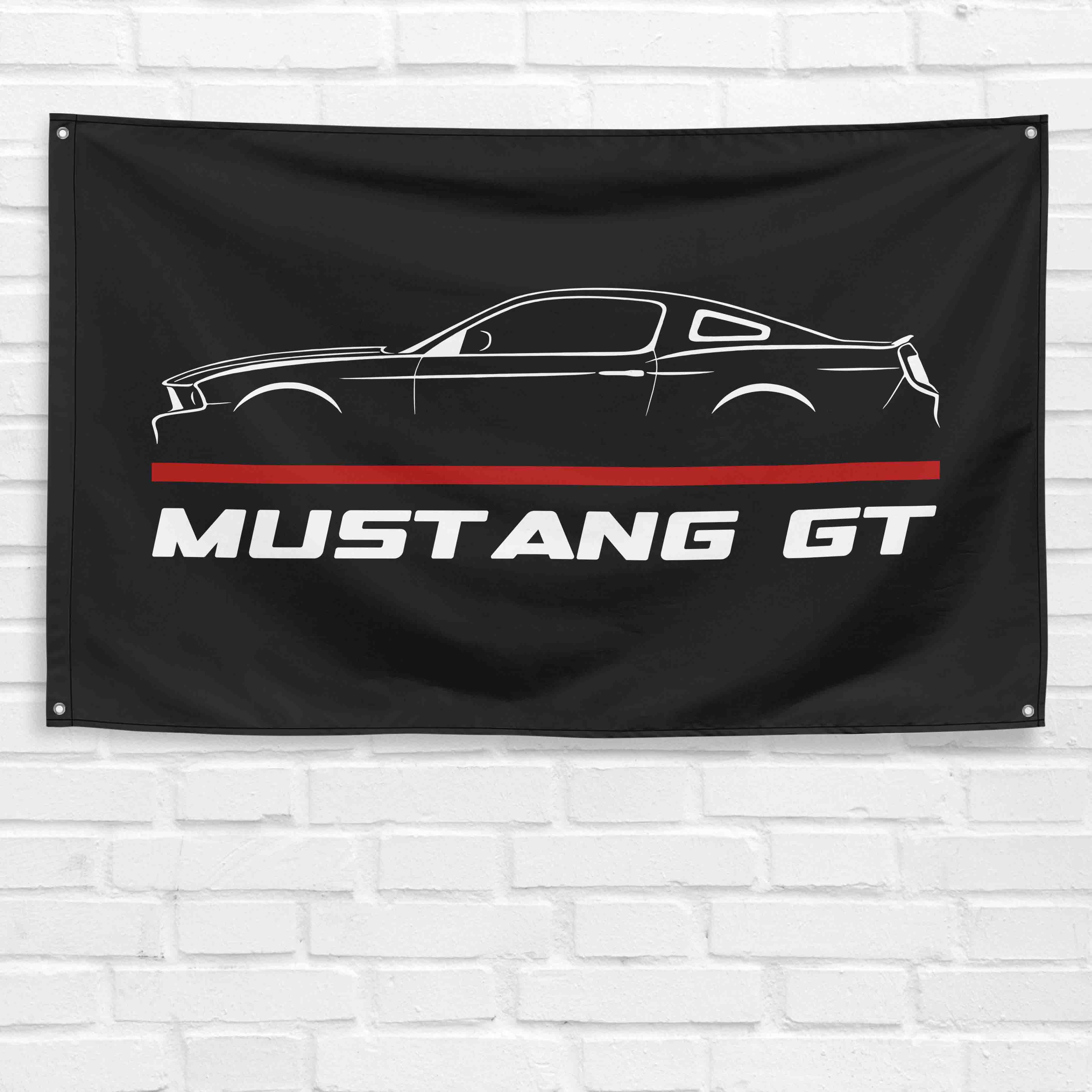 Mustang GT 2012 3x5 ft Flag Garage Wall Decor Birthday Gift Banner