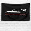 Sierra RS 500 Cosworth 1987 3x5 ft Flag Garage Wall Decor Birthday Gift Banner