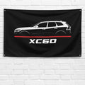 XC60 2017-2022 3x5 ft Flag Garage Wall Decor Birthday Gift Banner