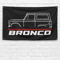 Bronco 1968 3x5 ft Flag Garage Wall Decor Birthday Gift Banner