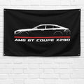 AMG GT 4-Door Coupe X290 2020 3x5 ft Flag Garage Wall Decor Birthday Gift Banner