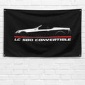 LC 500 Convertible 2020-2022 3x5 ft Flag Garage Wall Decor Birthday Gift Banner