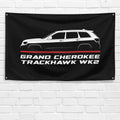 Grand Cherokee Trackhawk WK2 2014-2020 3x5 ft Flag Garage Wall Decor Banner